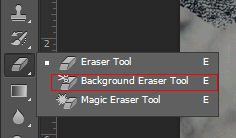 Photoshop Background Eraser Tool