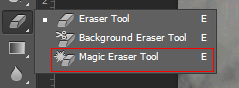Photoshop Magic Eraser Tool